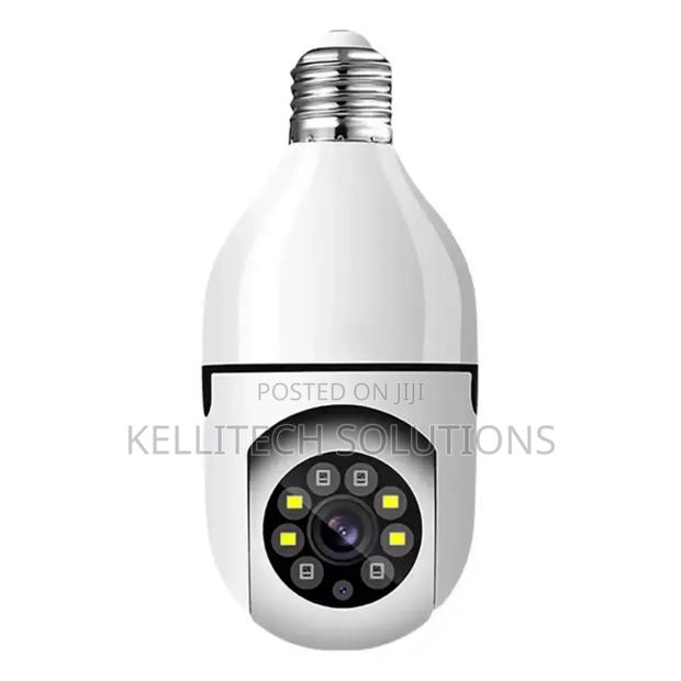 Smart Bulb Wifi CCTV Camera, Rotates 360° · Photo 4