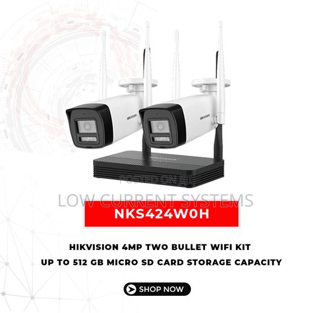 Hikvision Wifi Ip Wirless Kit Camera 4mp Built in Speaker · Photo 2