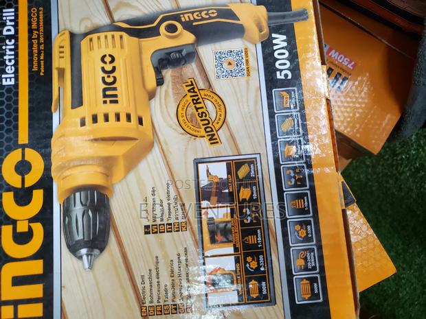 Ingco 500W Electric Drill. Keyless Plastic Chuck Ed500282 · Photo 3