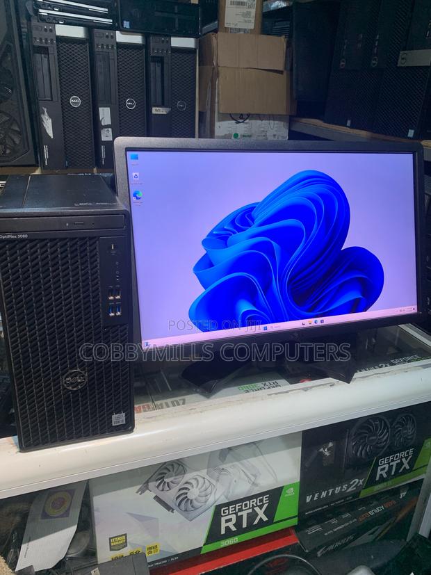 Desktop Computer Dell OptiPlex 3080 8GB Intel Core I3 SSD 256GB