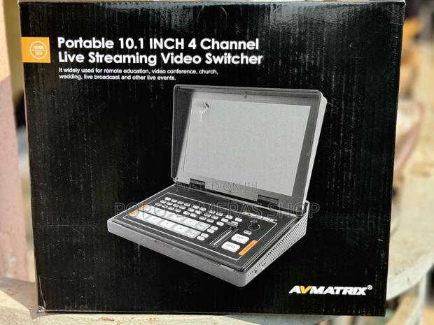 Avmatrix Shark S4 Plus 4 Channels Sdi+Hdmi Video Switcher · Photo 2