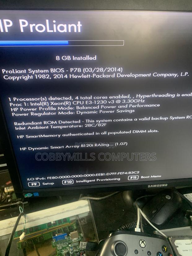 Server HP ProLiant ML 8GB Intel Xeon HDD 1T photo 3