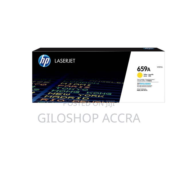 Hp 659a Yellow Original Laserjet Toner Cartridge, W2012a · Photo 2