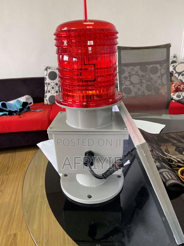 High Building Signal Warning Lamp LED Solar Powered photo 3