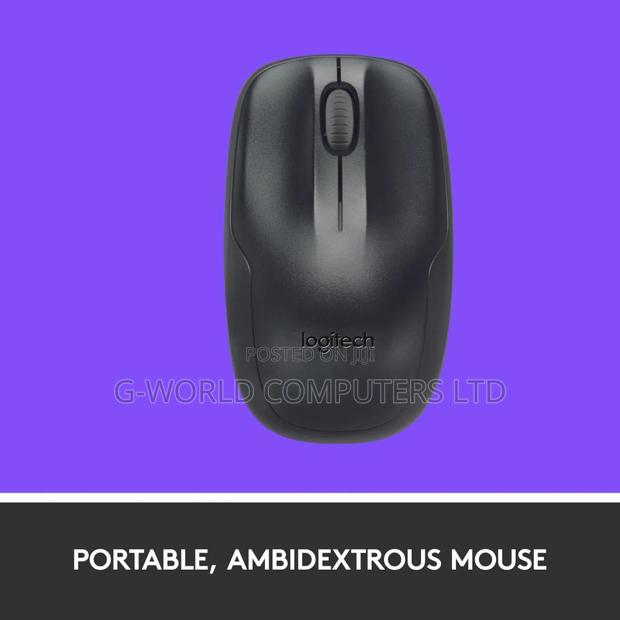 Logitech Mk220 Wireless Keyboard Mouse Combo Black photo 5