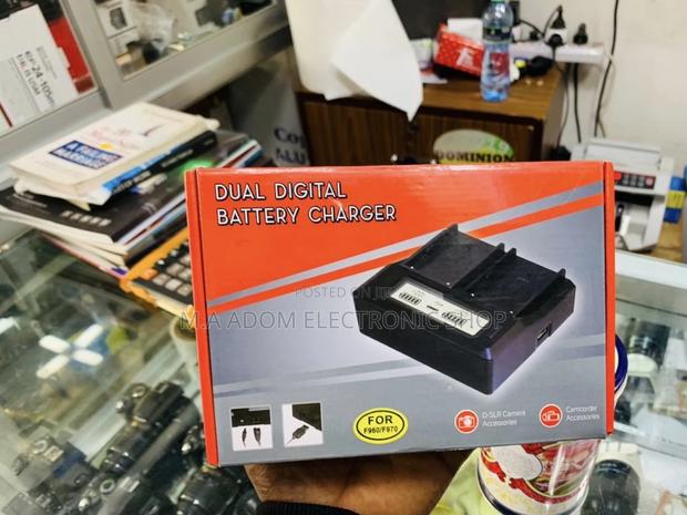 Classic Design Dual Digital Battery Charger With USB Output. · Photo 2