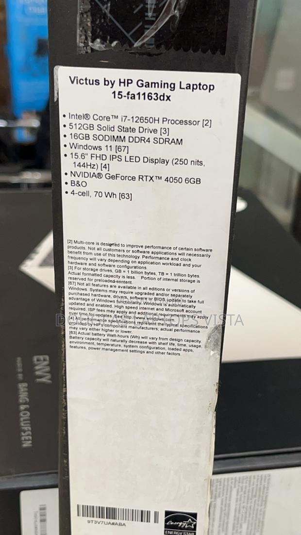 New Laptop HP 15 16GB Intel Core I7 SSD 512GB