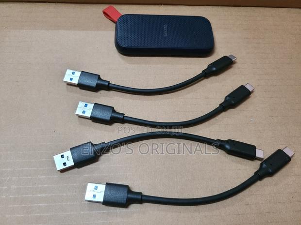Portable Ssd Cable Usb-c To Usb 3.1 10gbps Data Cable 0.15m · Photo 4