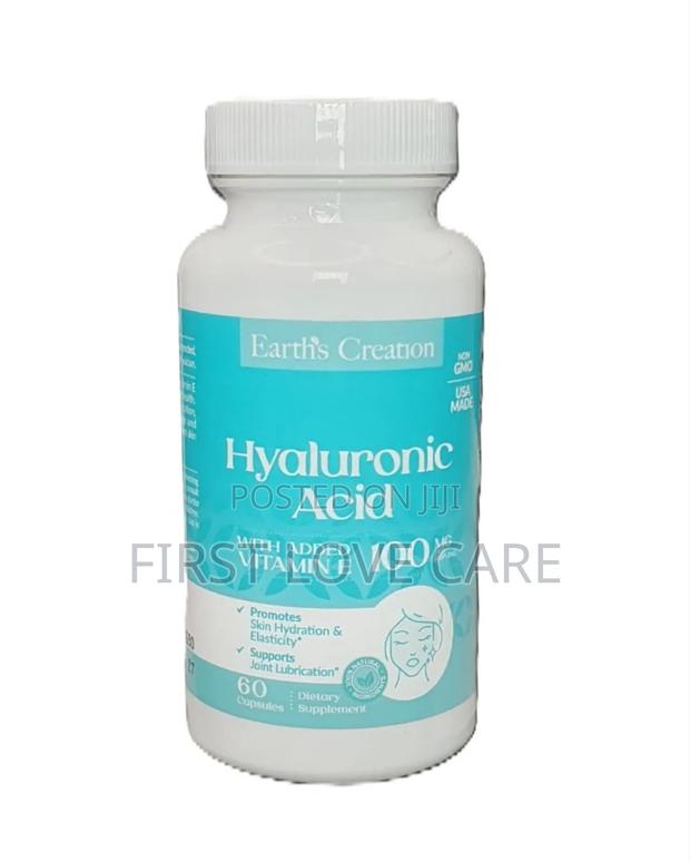 Hyaluronic Acid 100 Mg + Vitamin E – Deep Skin Hydration, Elasticity · Photo 3