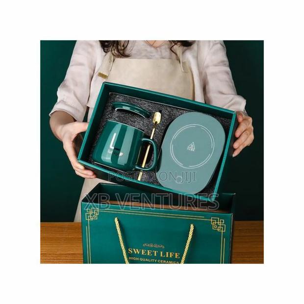 Ceramic Coffee Cup + Automatic Heating Pad Energy Saving photo 3