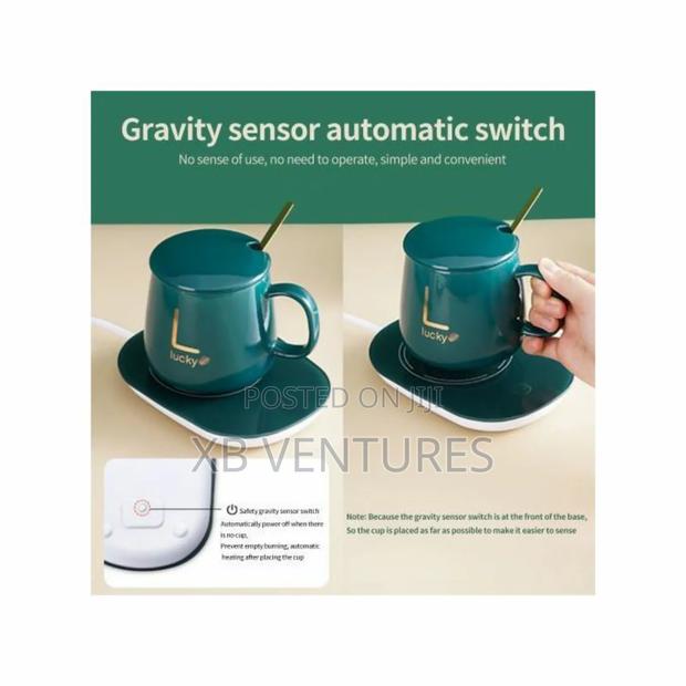 Ceramic Coffee Cup + Automatic Heating Pad Energy Saving photo 8