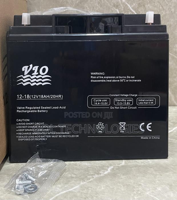 Ups Battery 12-18 Lead-Acid Rechargeable Battery 12 v 18ah · Photo 3