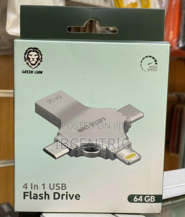 Green Lion 4-in-1 USB Flash Drive 64GB · Photo 2