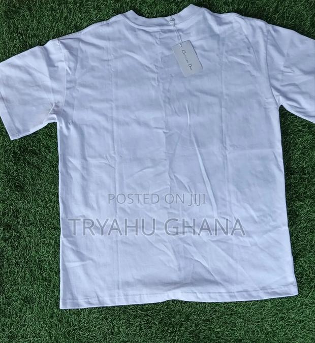 White Dior Round-Neck Top for Sale at Tryahu Now · Photo 4