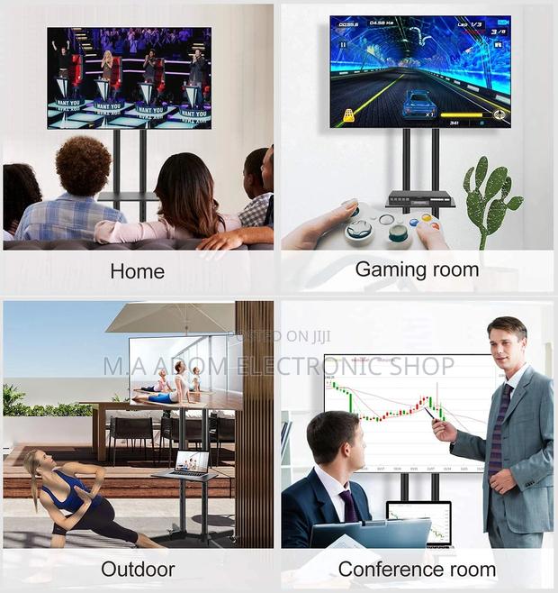 All Purpose Mobile Tv Trolley for All Events 32”-70” · Photo 2
