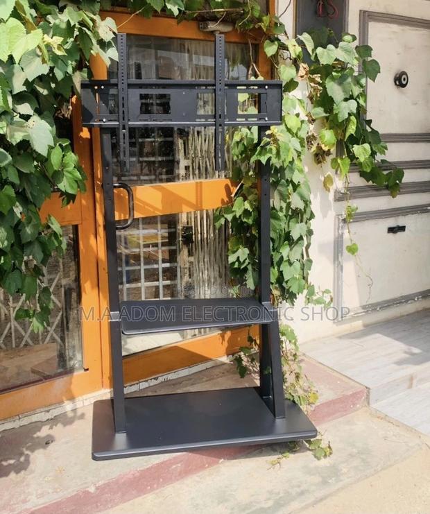 Classic Heavy Duty Mobile Tv Stand With Wheels for 32-100” · Photo 2