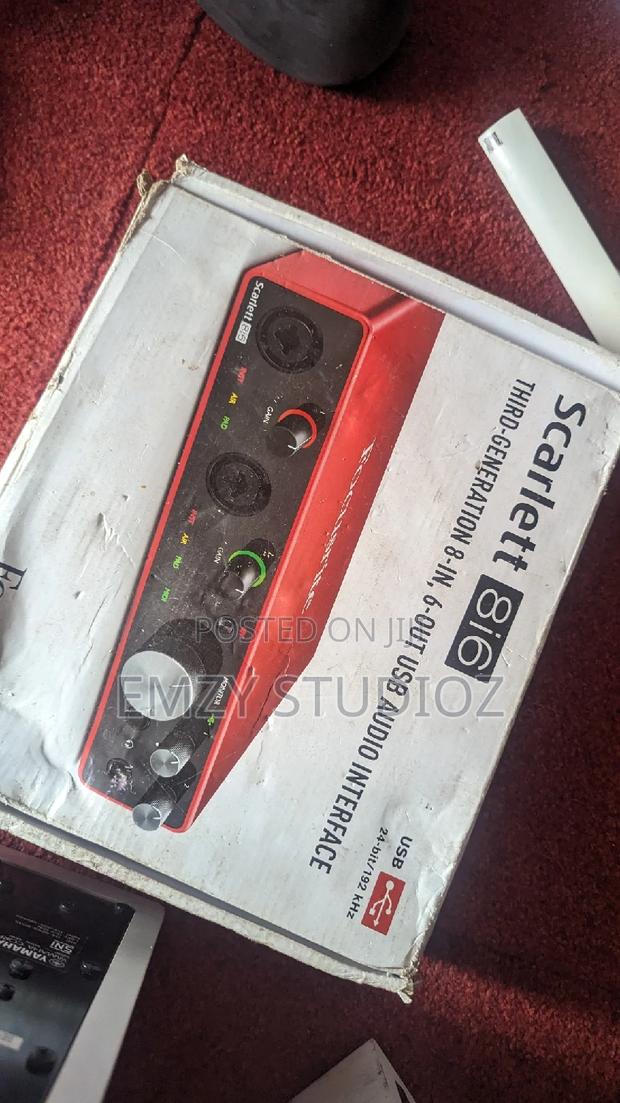 Focusrite 8i6 Sound Card