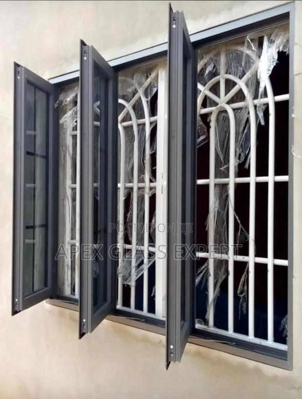 3 Panel Casement Window Fabricated by Apexglassexpert.
