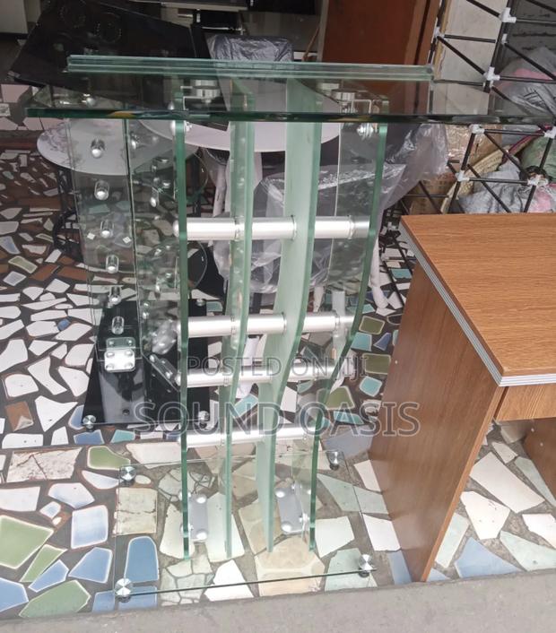 Professional Plain Foreign Glass Pulpit · Photo 1