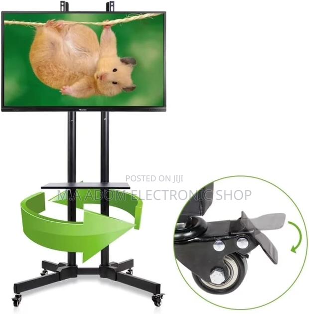 Mobile Trolley With Lockable Wheels Suitable for TVS · Photo 2