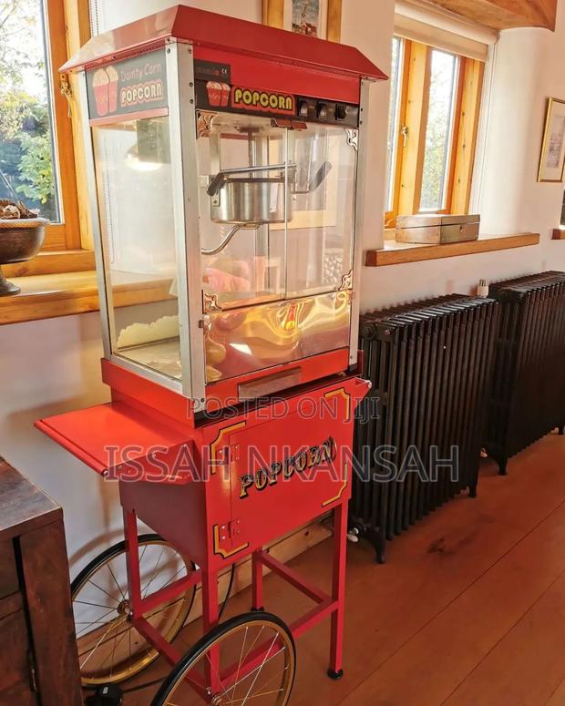 Popcorn Machine With Wheels · Photo 4