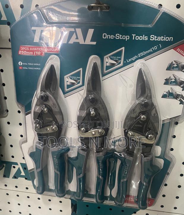 TOTAL 3 PCS Aviation Snip (Cutter) Set · Photo 2