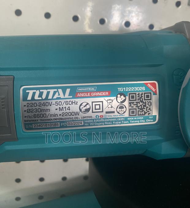 TOTAL Angle Grinder 2200W · Photo 4