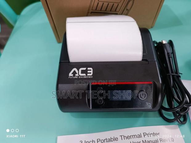 Hop-Hl300 Thermal Label Printer Supp Both Label + Receipts photo 2