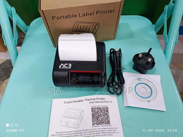 Hop-Hl300 Thermal Label Printer Supp Both Label + Receipts photo 3