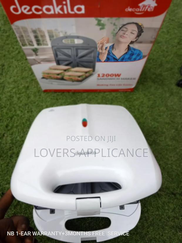 Quality and Affordable Price Decakila 1200w Sandwich Maker. photo 2
