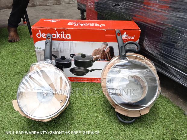 Decakila Cookware Set Cookware Set 7pcs Non-Stick Quality