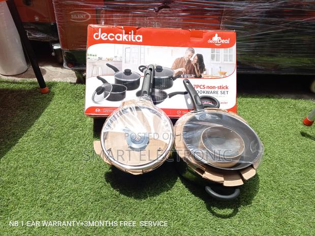 Decakila Cookware Set Cookware 7pcs Non-Stick Super Strong · Photo 2