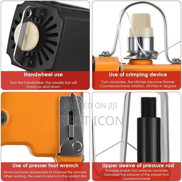 Portable Cordless Bag Sack Closing Sewing Sealing Machine photo 3