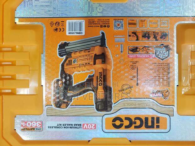 Ingco Lithium Brad Nailer KIT Cbnli3508 · Photo 4