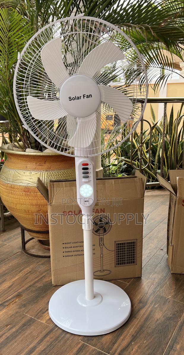 Rechargeable Fan Solar Fan Strong Durable 198 photo 2