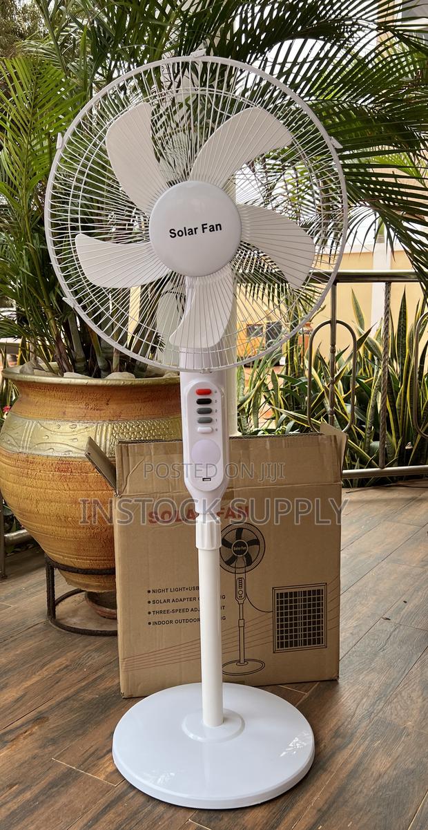 Rechargeable Fan Solar Fan Strong Durable 198 photo 3