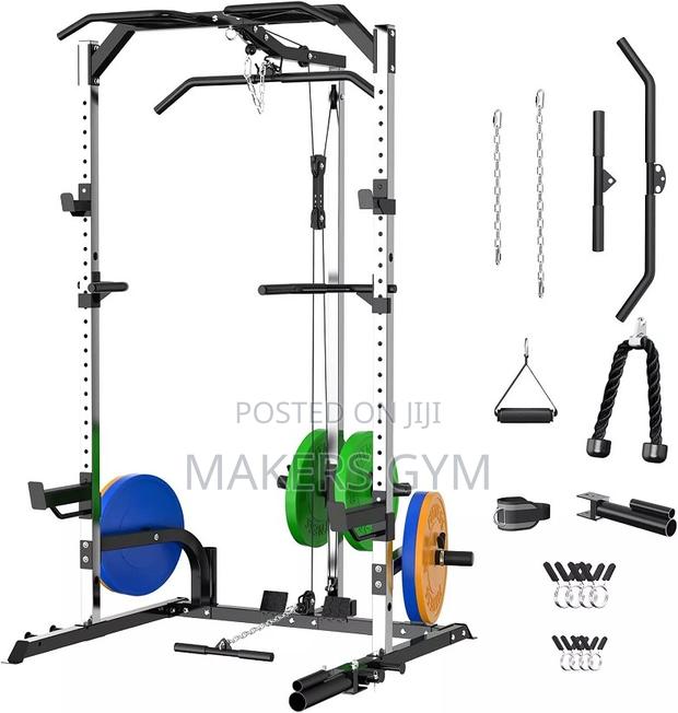 Weights Rack ( Power) With LAT Pulldown · Photo 3