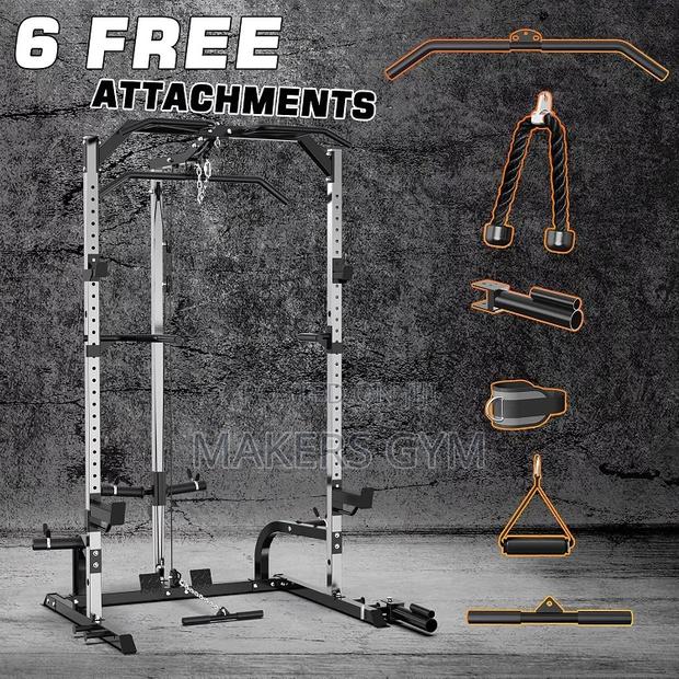 Weights Rack ( Power) With LAT Pulldown · Photo 4