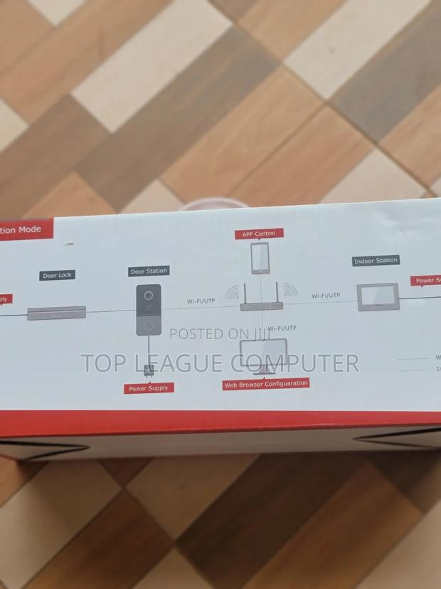 Hikvision IP Wireless Video Intercom Doorbel DS-KIS603-P (C) photo 2