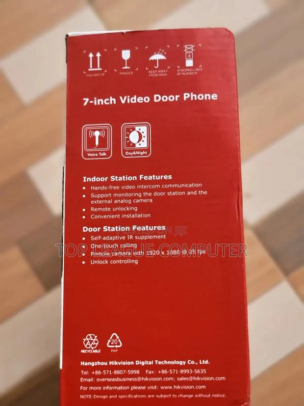 Brand New Hikvision 7 Inch Video Door Phone DS-KIS203T photo 2