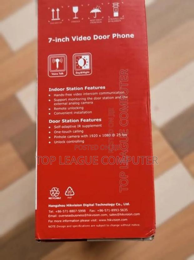 Brand New Hikvision 7 Inch Video Door Phone DS-KIS203T photo 3