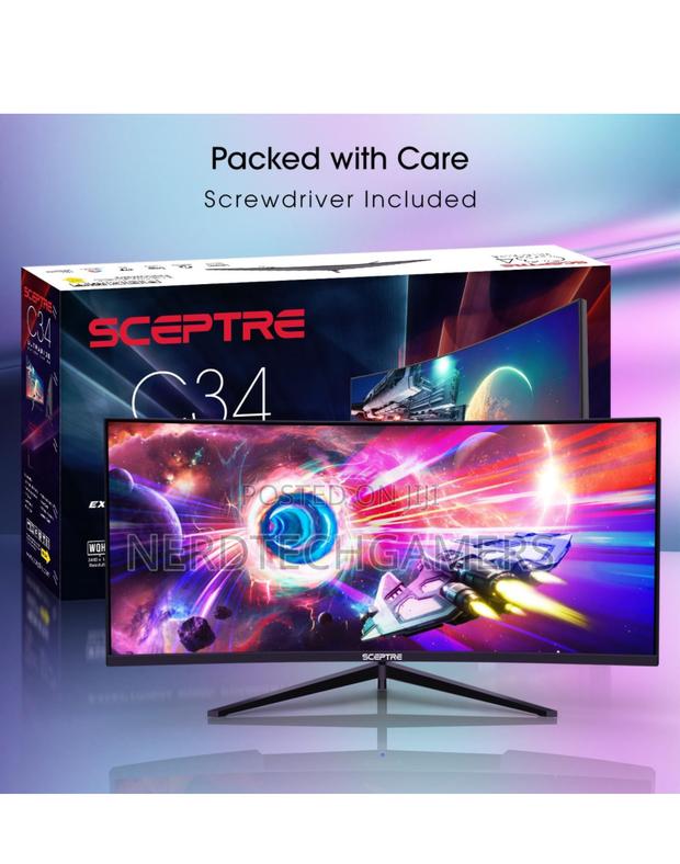 Sceptre 34-Inch Curved Ultrawide WQHD · Photo 4