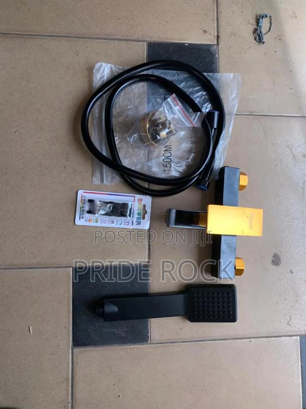 Black and Gold Telephone Shower Tap,Mixture Tap, Shower · Photo 4