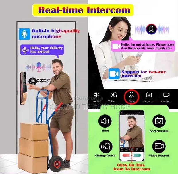 Smart Lock With Video Door Bell photo 3