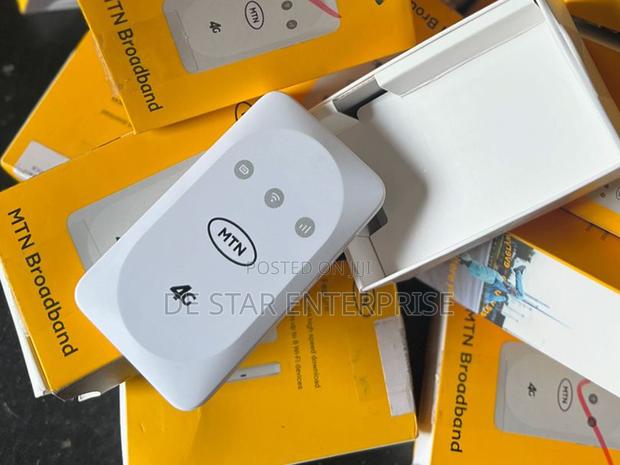Brand New MTN 4G Mifi + Strong Battery and Charger
