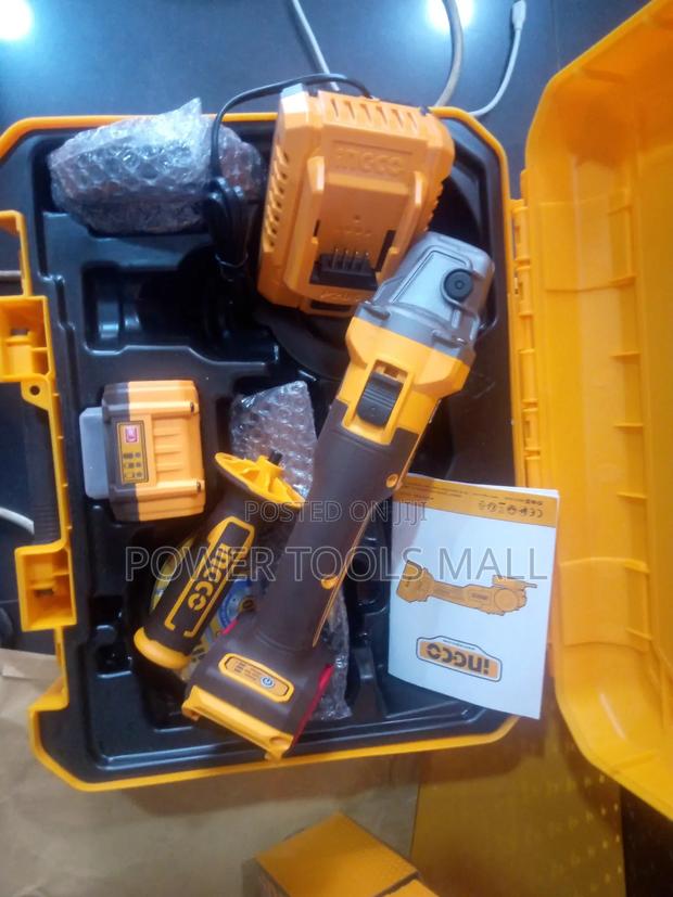 Cordless Angle Grinder Ingco · Photo 4