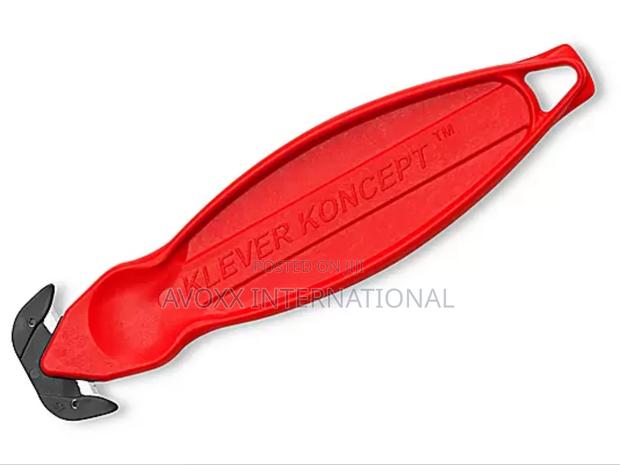 Uline Klever Koncept Safety Cutters - Red