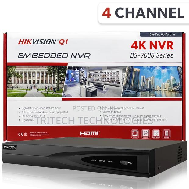 Hikvision Ds-7604ni-Q1/4p 4ch With Poe NVR · Photo 3