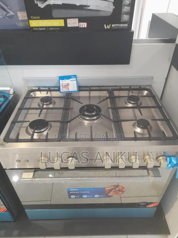 Midea 90cm Five Gas Burner