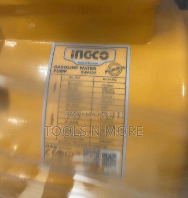 Ingco Gasoline Water Pump 4” · Photo 4